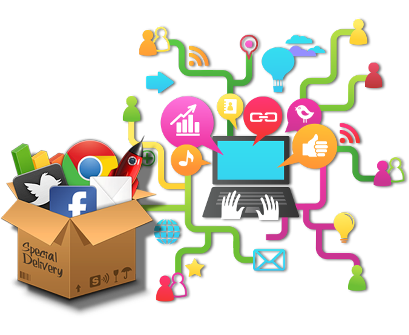 social media marketing web development digital marketing web design marketing