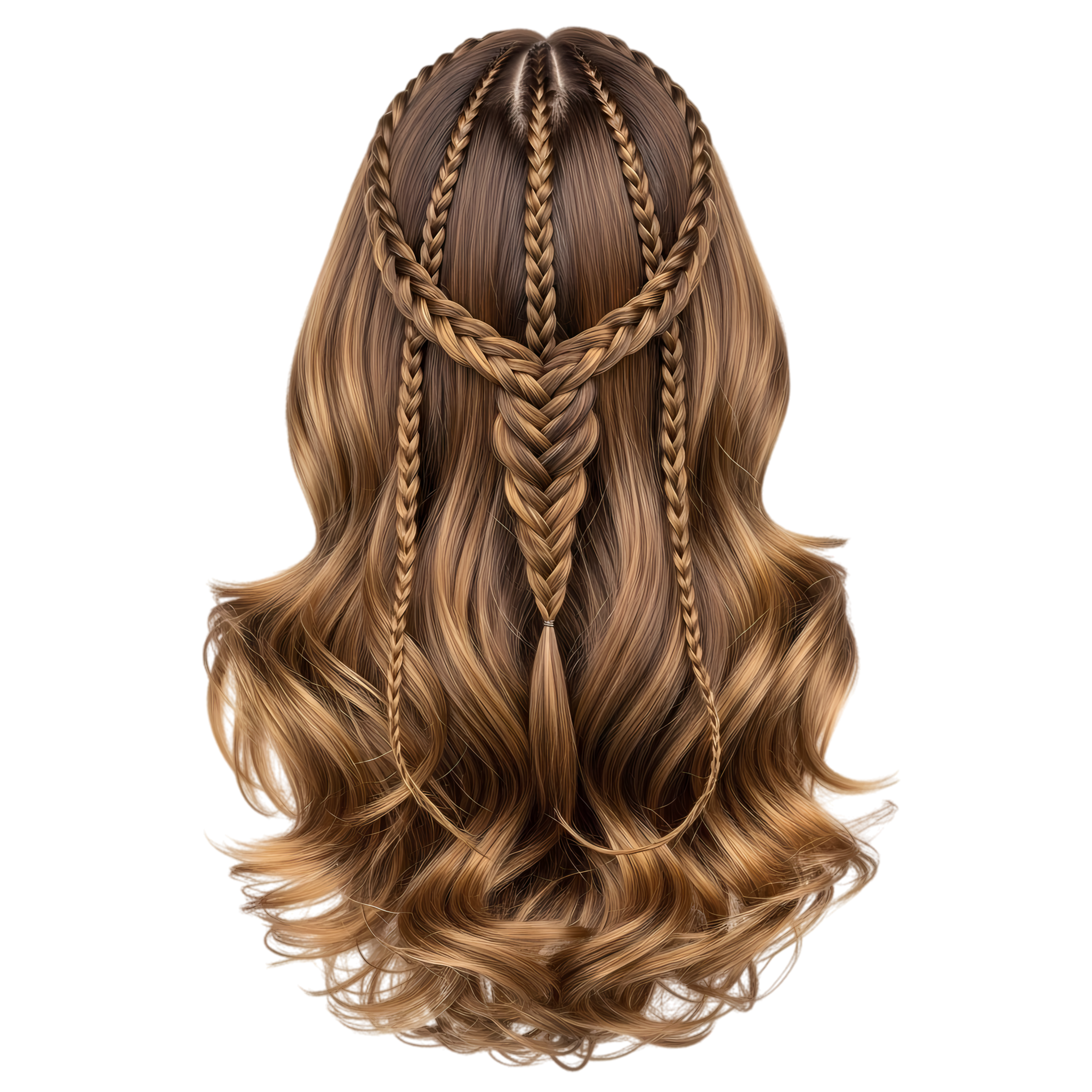 braided hair