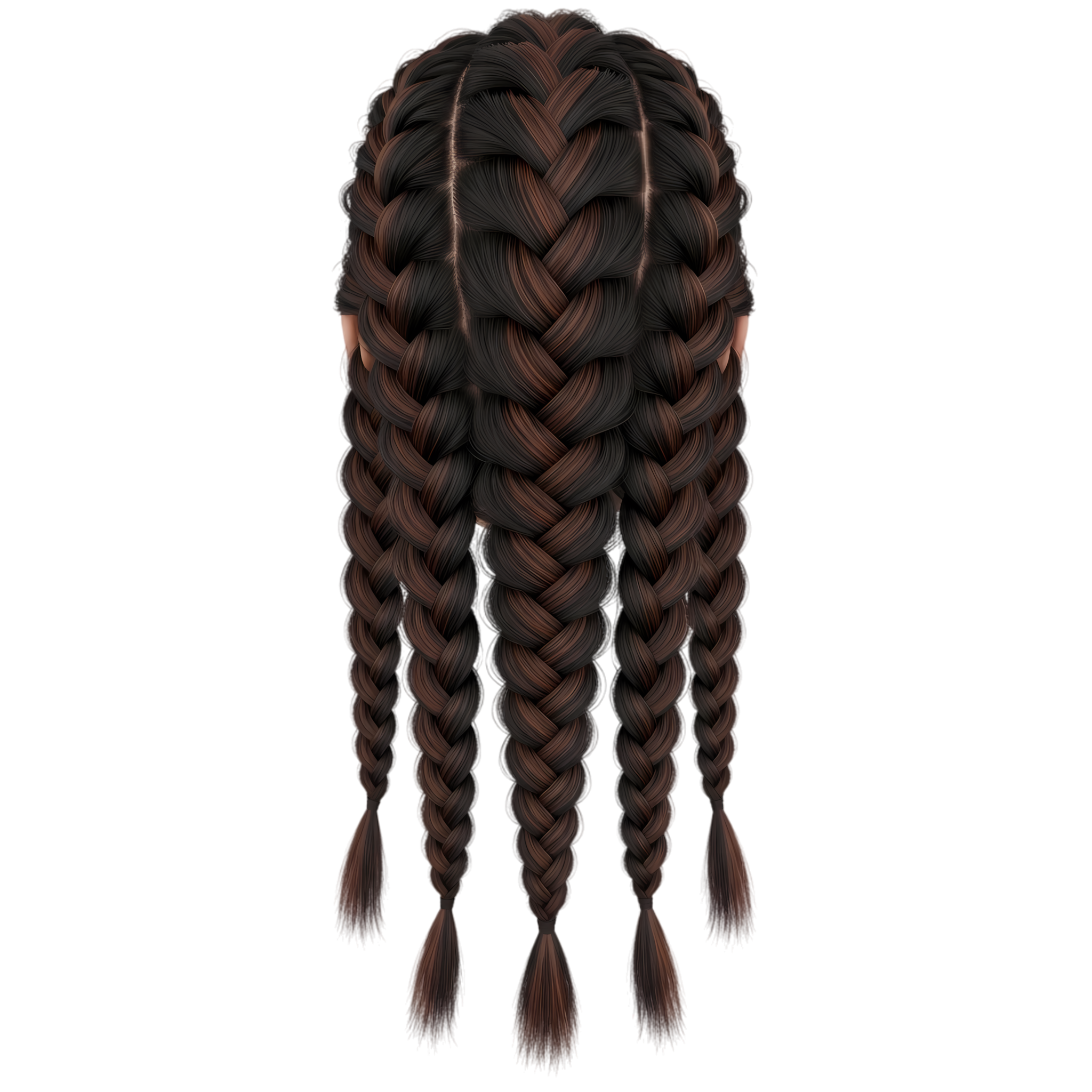 braided hairstyle