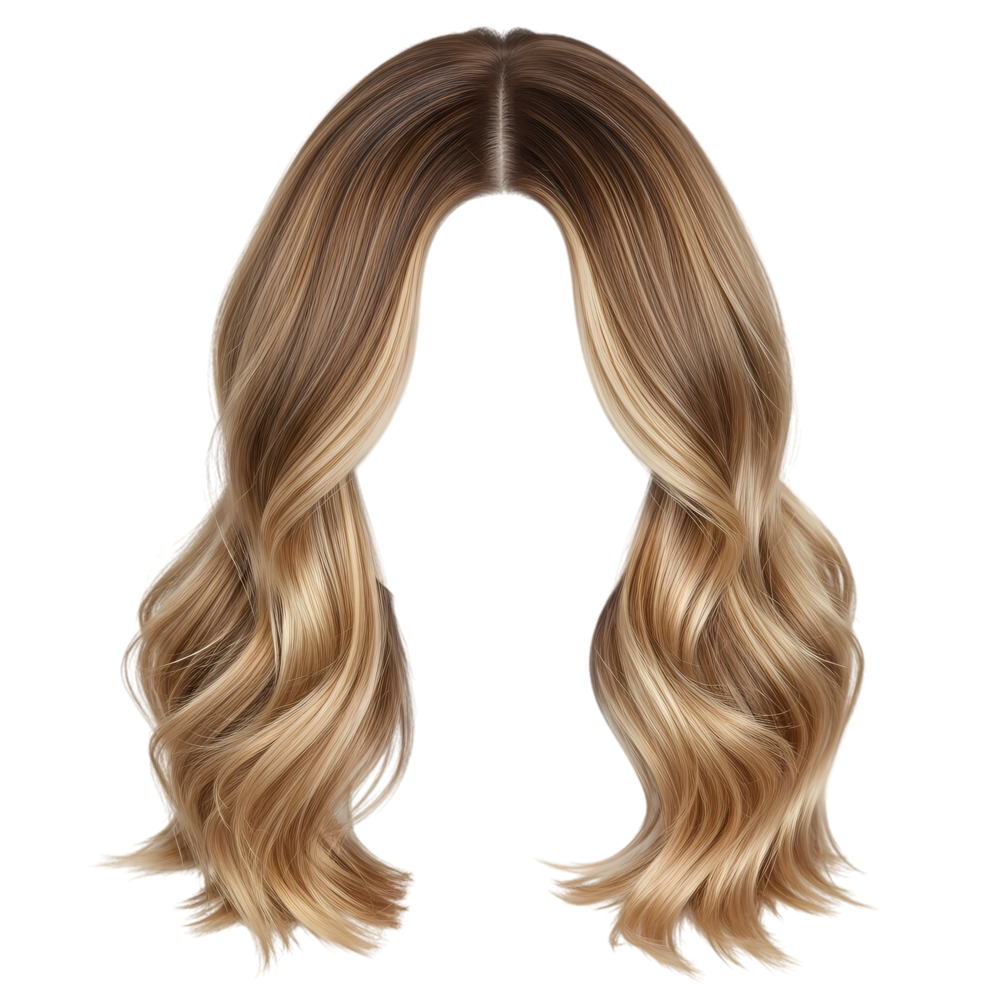 loose curls beach waves
