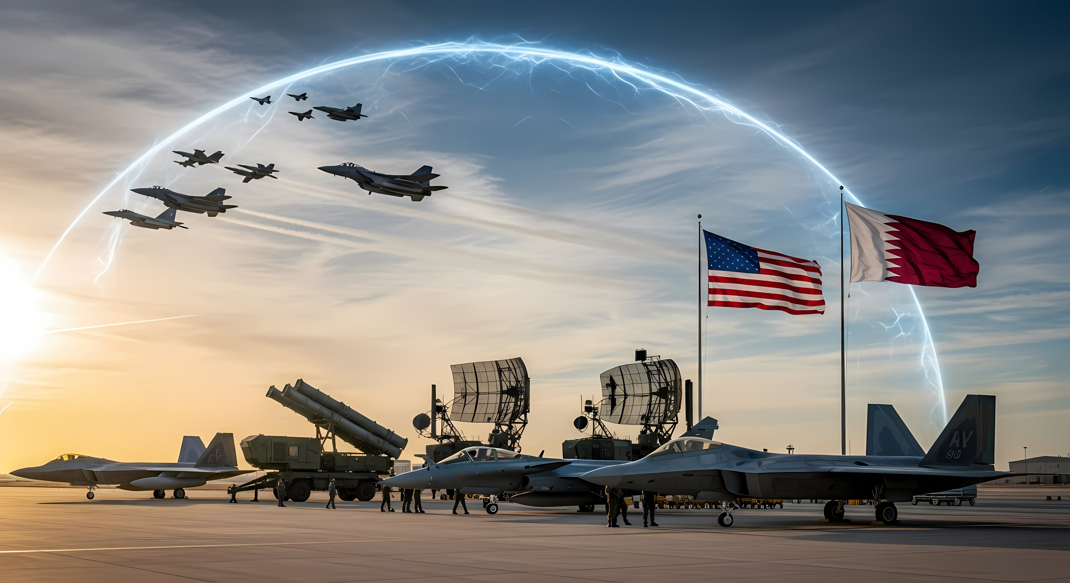 united states qatar joint military base cooperation
