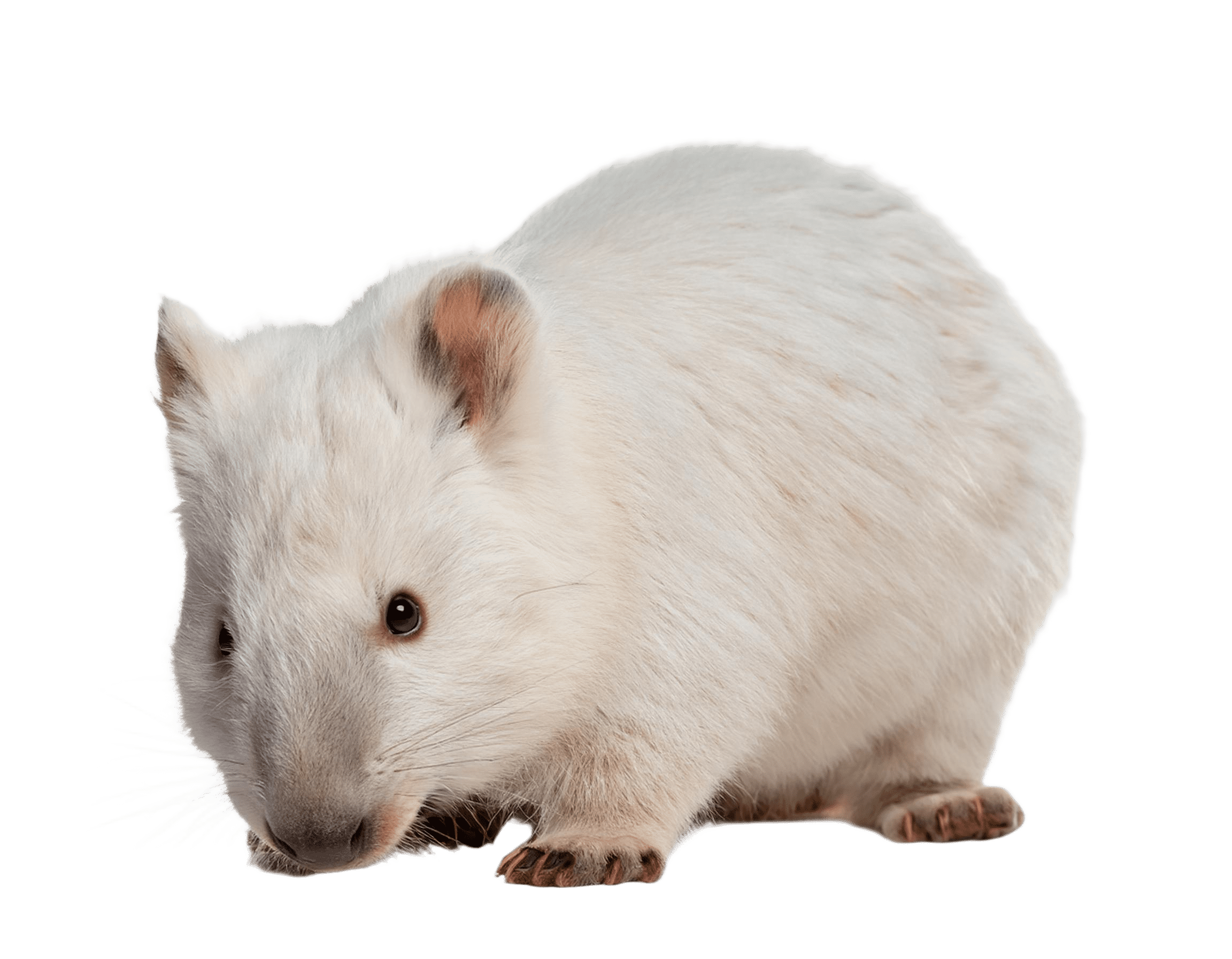 wombat duo sitting