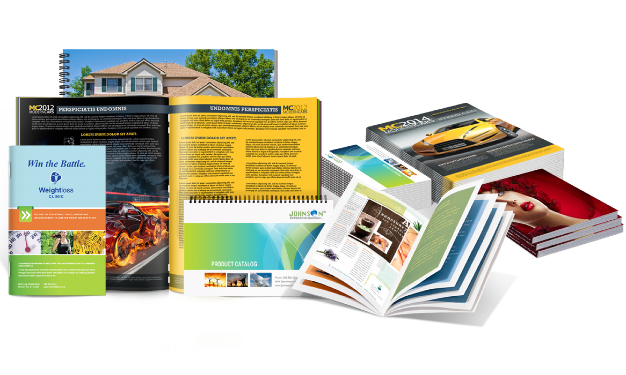 booklet color printing flyer brochure marketing