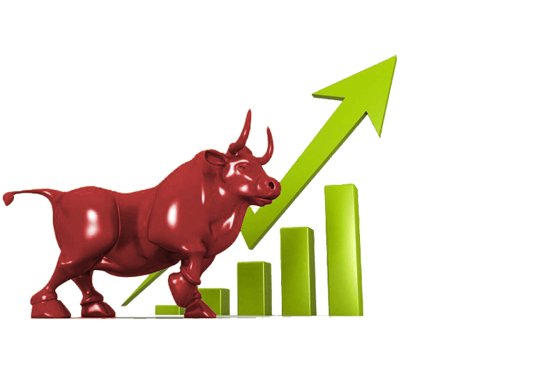 bull stock market bse sensex bull
