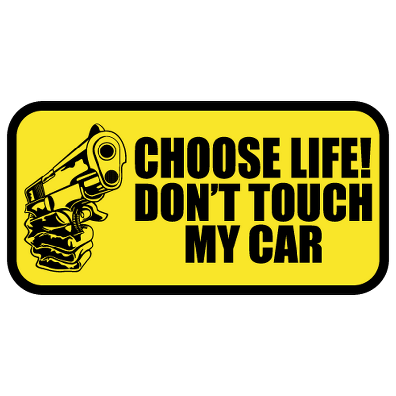 car decal sticker logo japanese domestic market dont touch