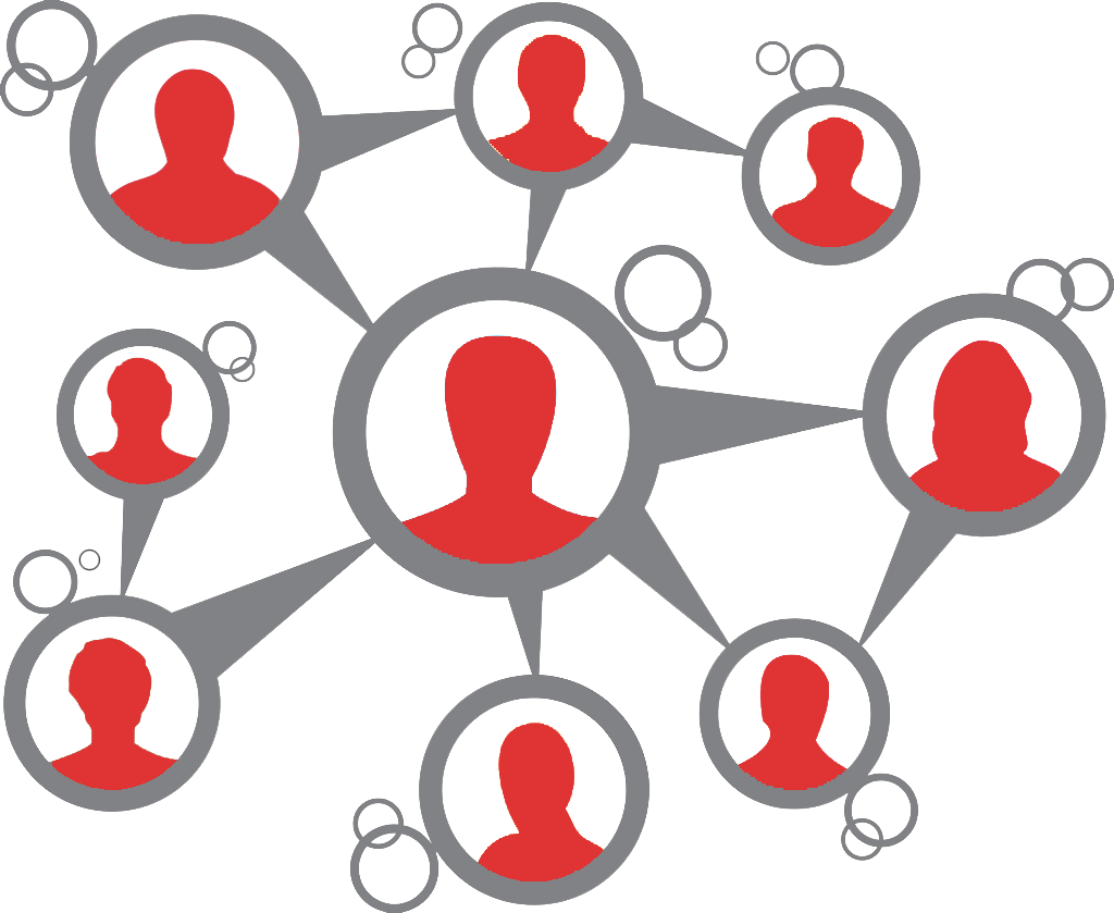customer referral marketing business word of mouth clip art marketing