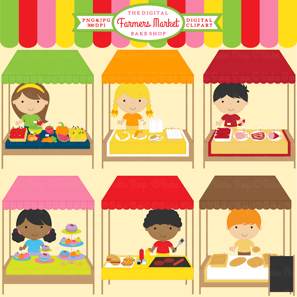 farmers market marketplace clip art flea market cliparts
