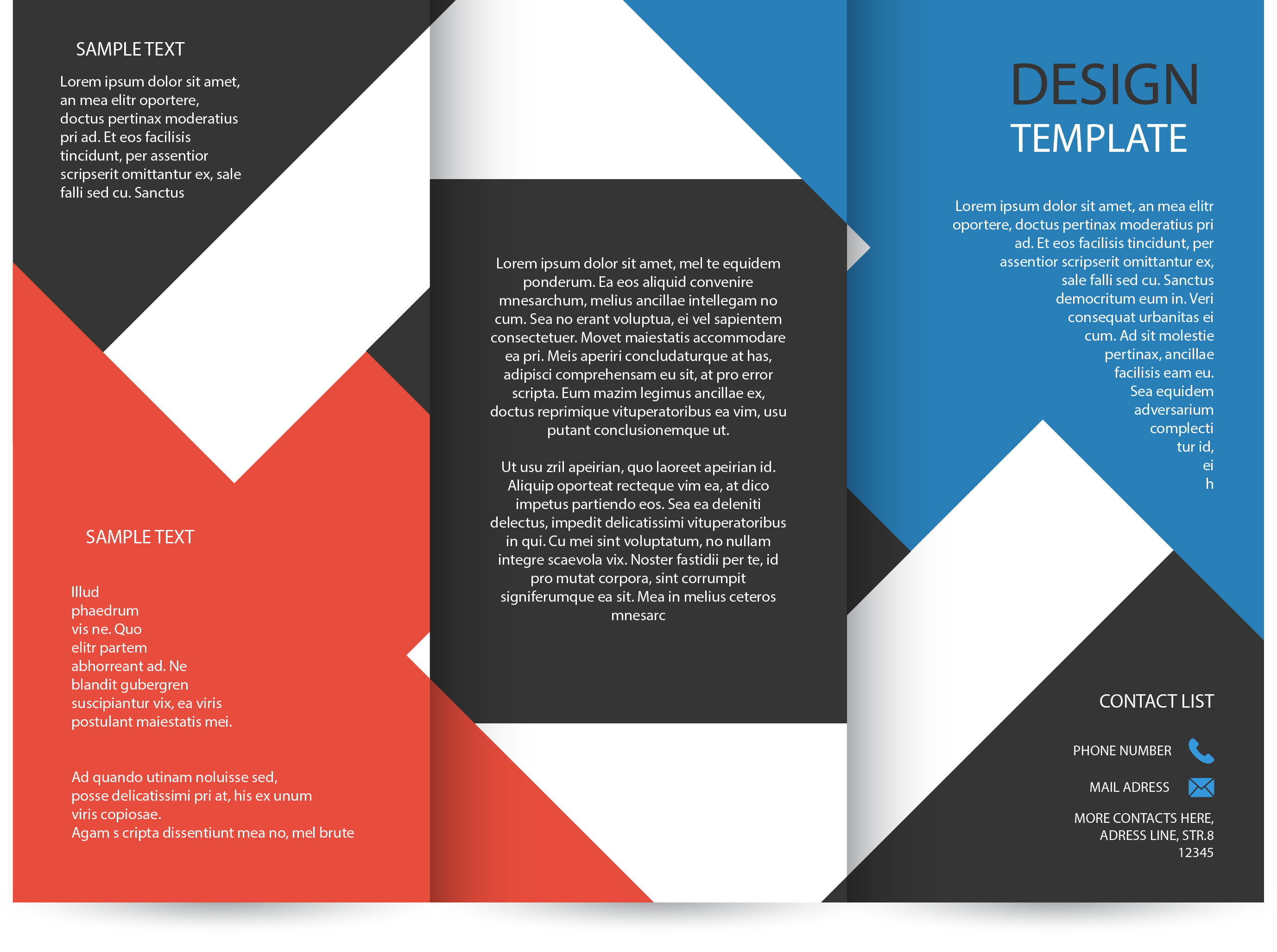 marketing brochure flyer template flyer