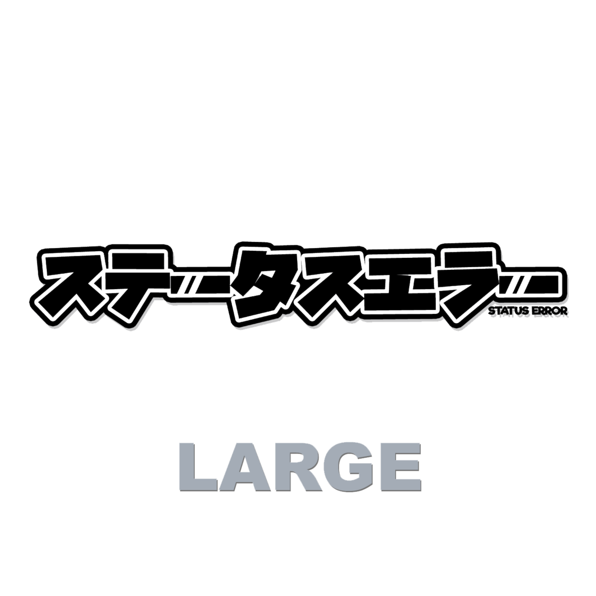 logo sticker decal japanese domestic market die cutting japan