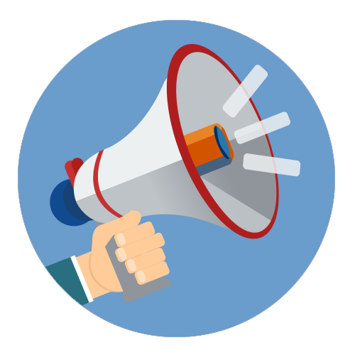 digital marketing computer icons blog online advertising megaphone