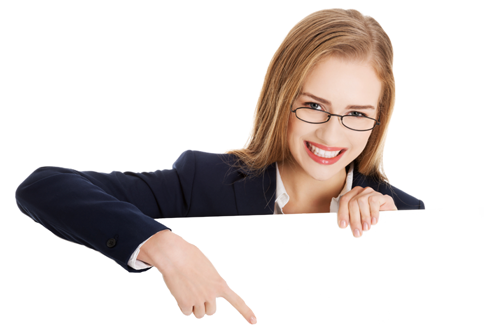 web development e commerce service marketing contact page girl