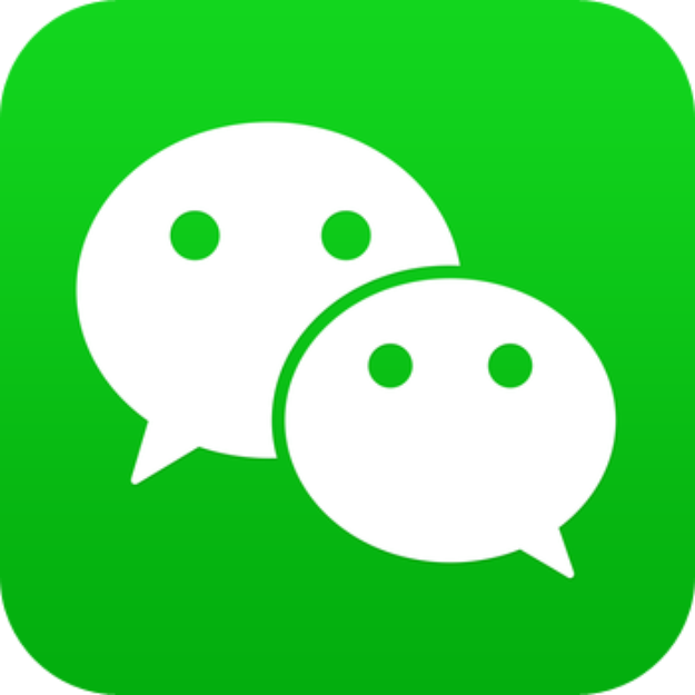 wechat social media messaging apps marketing logo social media