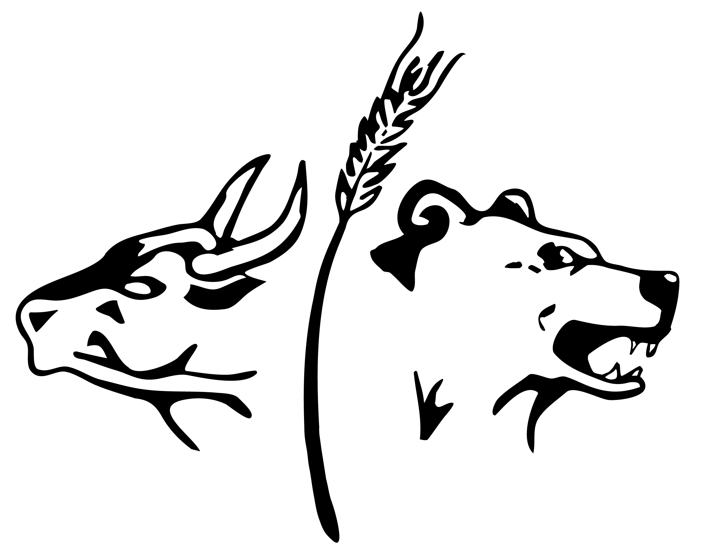 logo efficient market hypothesis bear bull bull