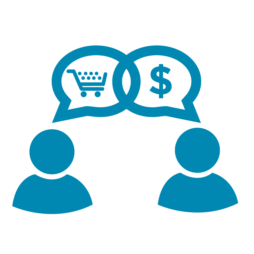 Sales Symbol Personal Selling Marketing Business,