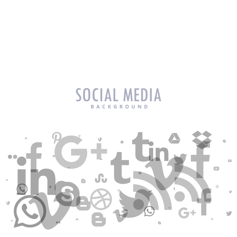 social media marketing social network icon vector social network