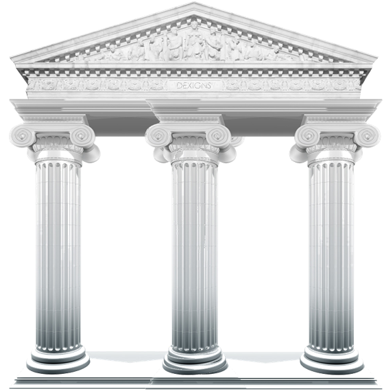 social media organization marketing column clip art continental pillars