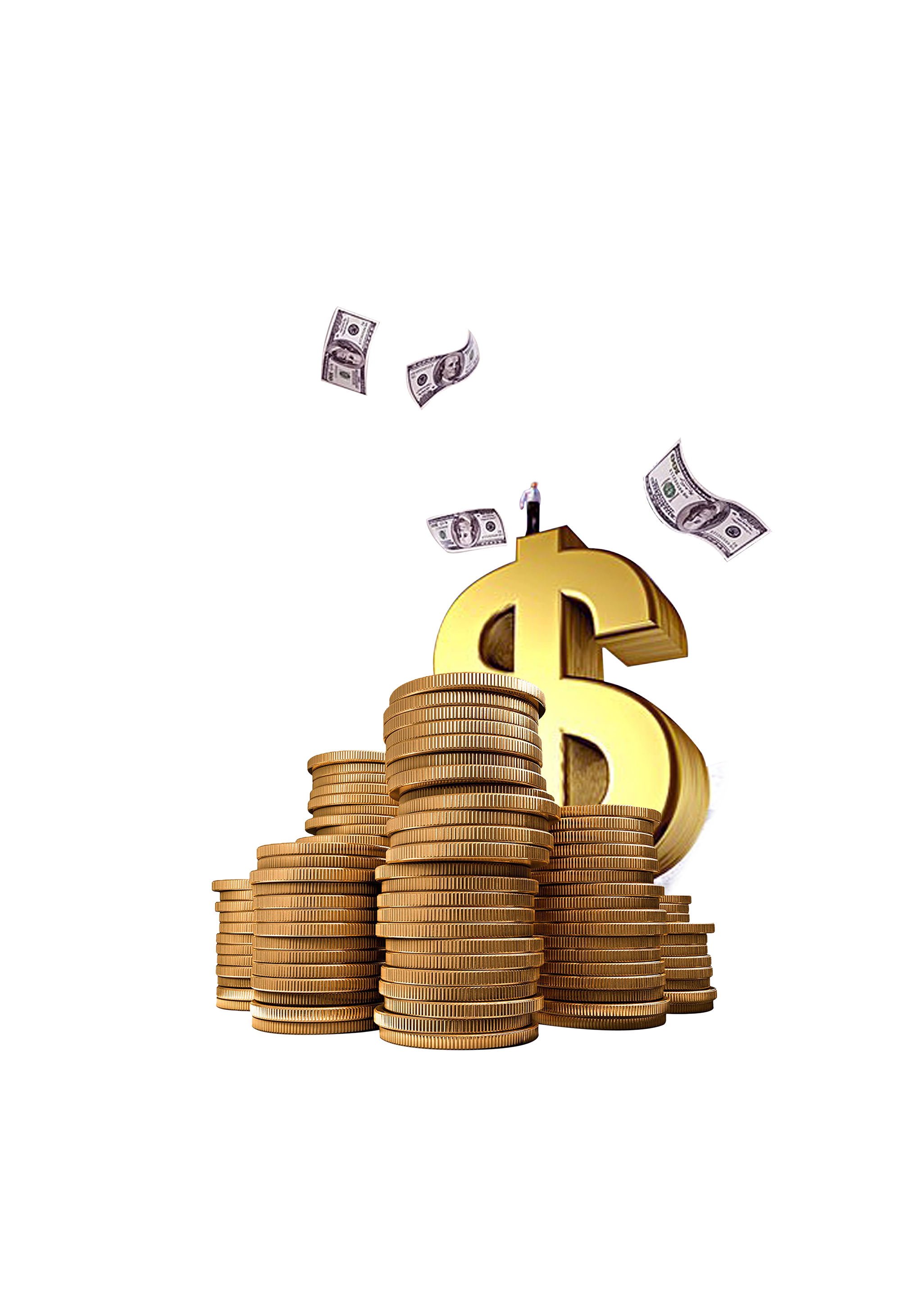 Bank Foreign Exchange Market Money Currency Finance United States Dollar Coin Money Management transparent back