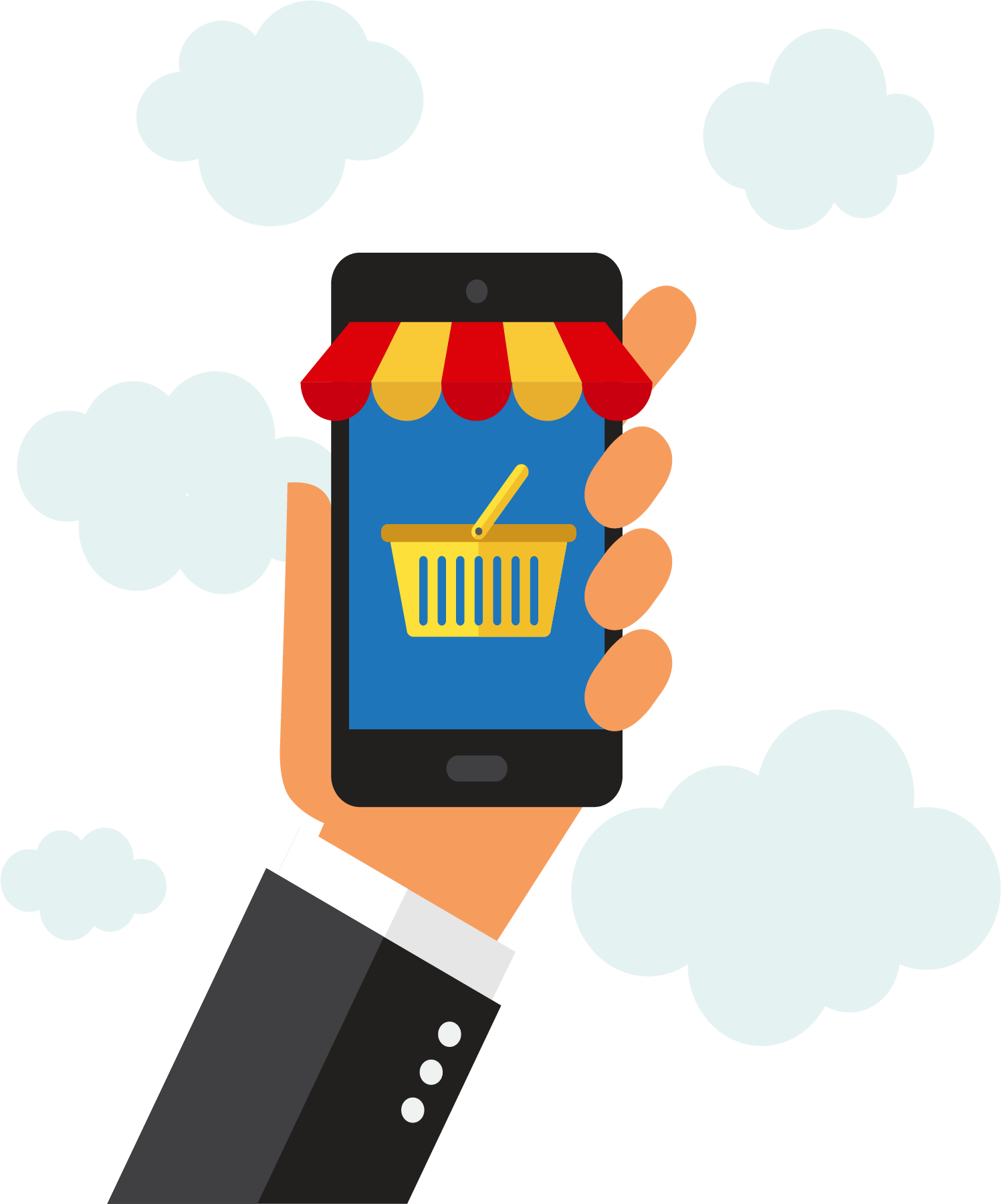 business user experience service marketing mobile device mobile phone shopping