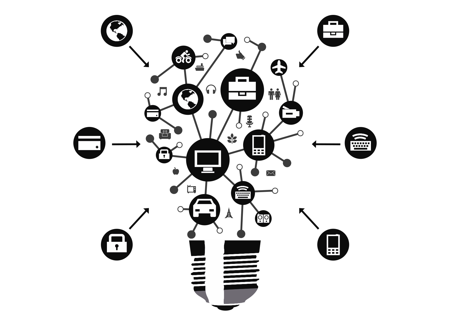 Circle Design Szolnok Management Disruptive Innovation Idea Business Technology Marketing transparent back