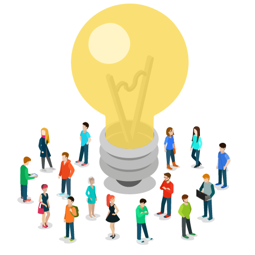 collaboration idea marketing clip art marketing