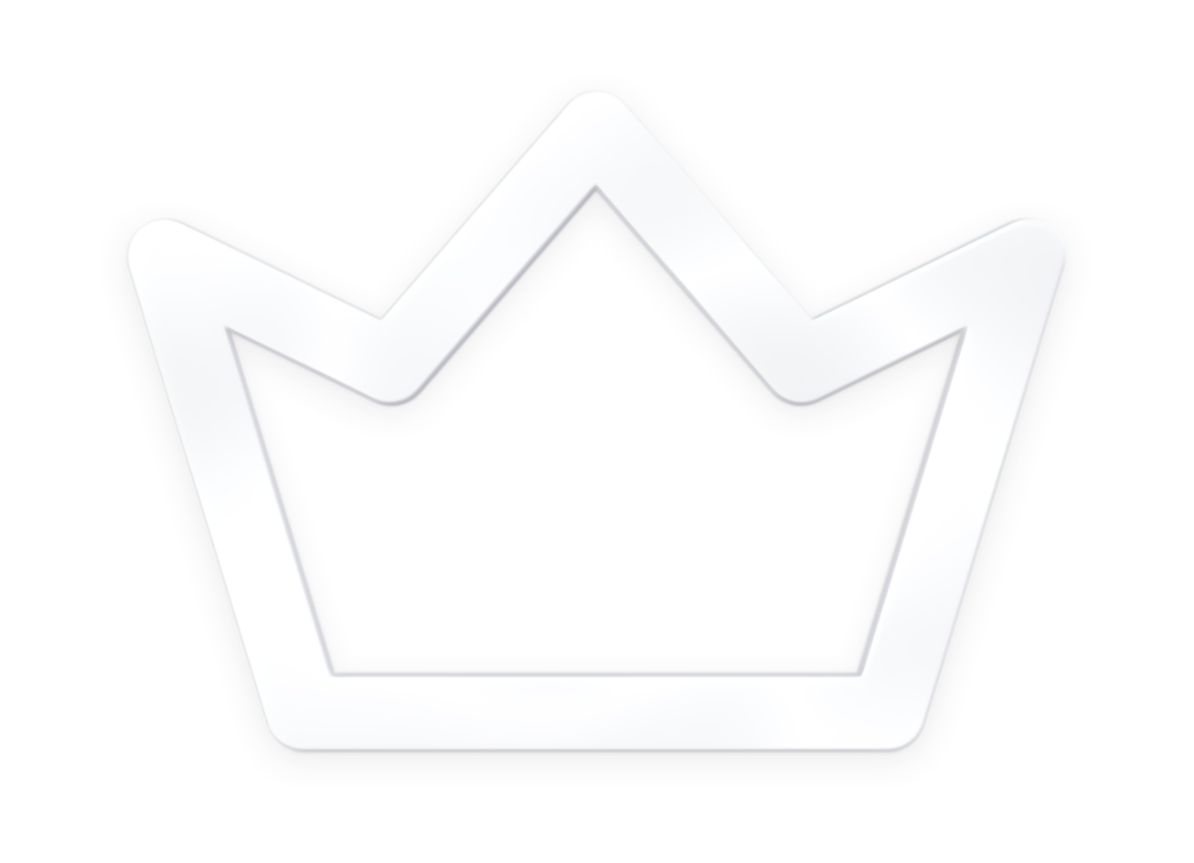 Crown icon Marketing and SEO icon Text Logo Blackandwhite Gesture transparent back
