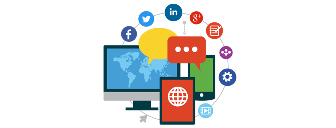 Digital Marketing Social Media Marketing Technology Digital Media Service Information Technology Business Management transparent back