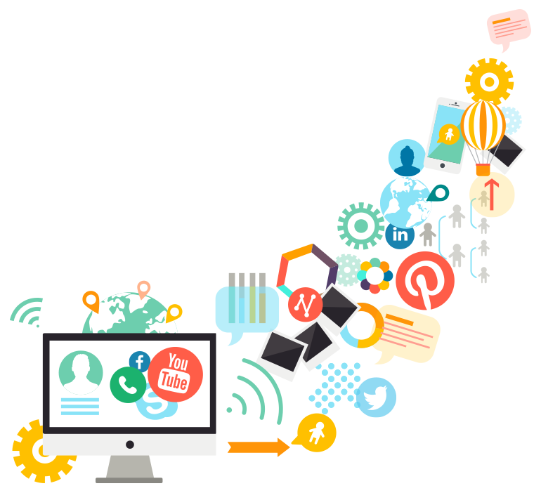 Digital Marketing Social Media Social Media Marketing Online Advertising Digital Media Marketing Management Company Content Marketing transparent back