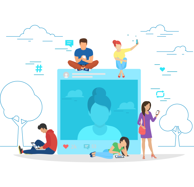 Facebook Social Network Social Media Marketing Advertising Social Media Marketing Social Network Advertising Content Influencer Marketing transparent back