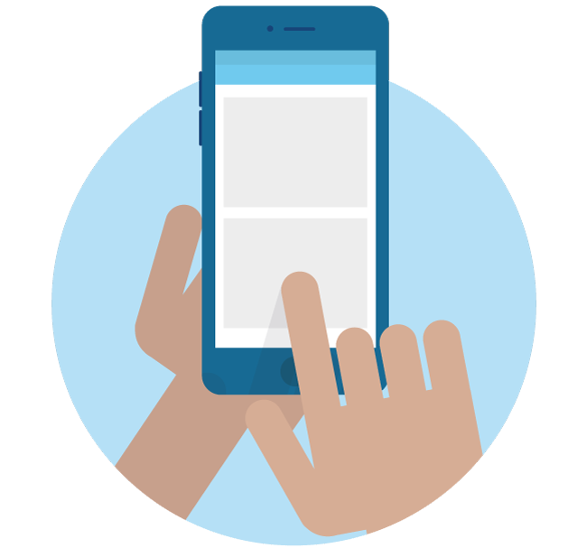 mobile phones target market customer service infografic