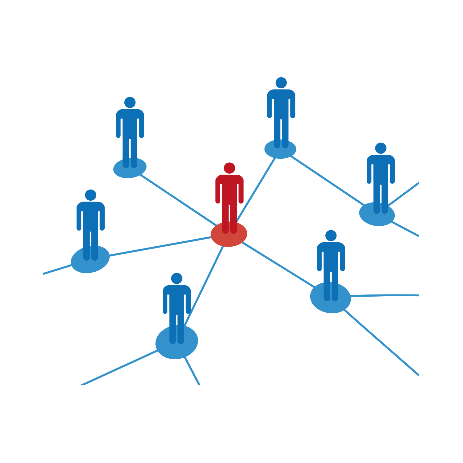 multi level marketing employment laborer blue crowd
