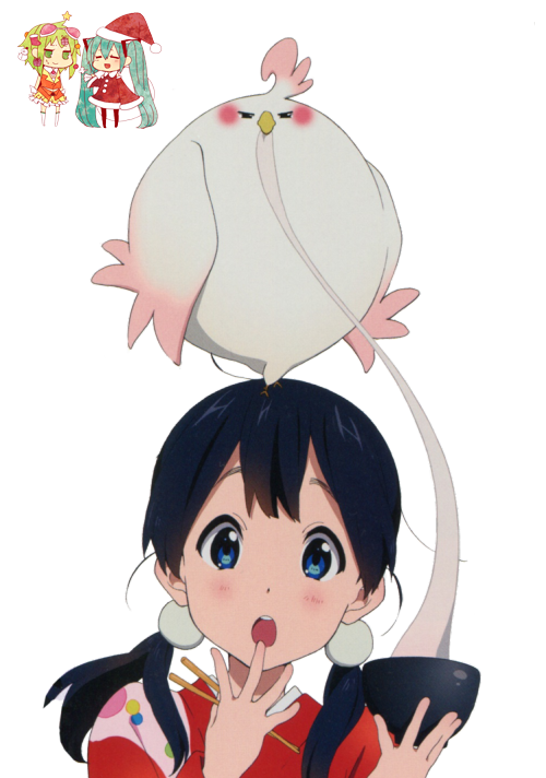 S Tamako Kitashirakawa from Tamako Market transparent back
