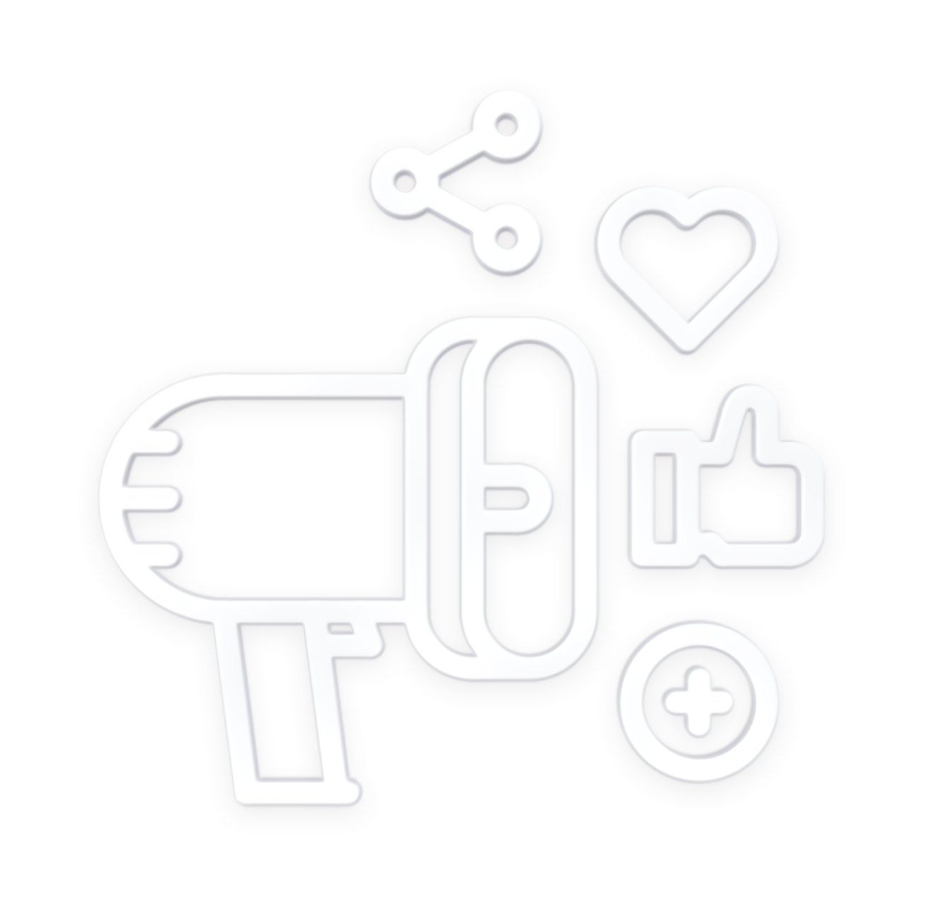 Social media icon Marketing