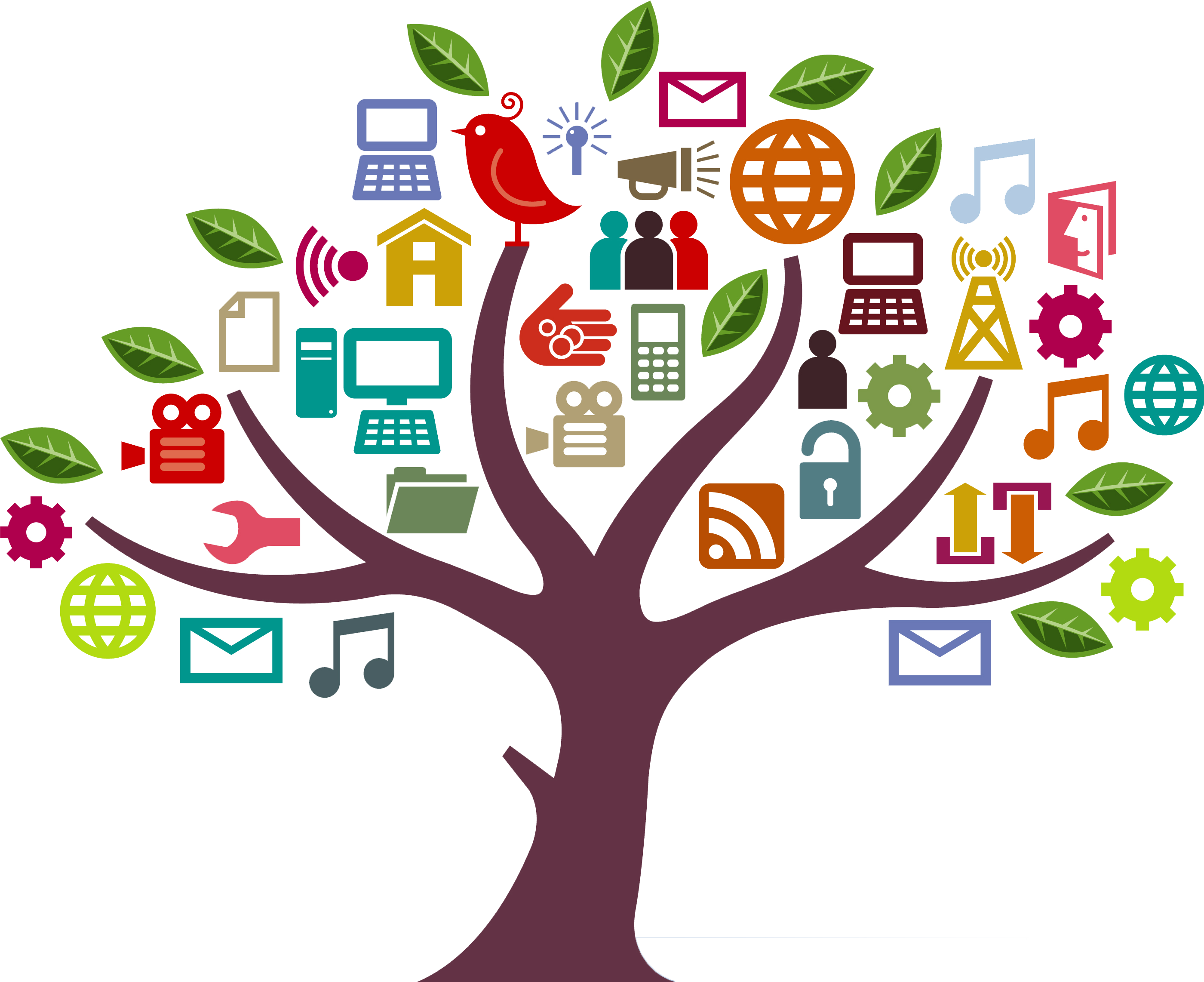 social media marketing communication kensan media effective vector vector