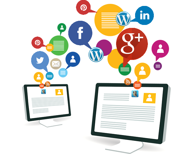 Social media marketing Digital marketing Search Engine Optimization Website social media integration transparent back