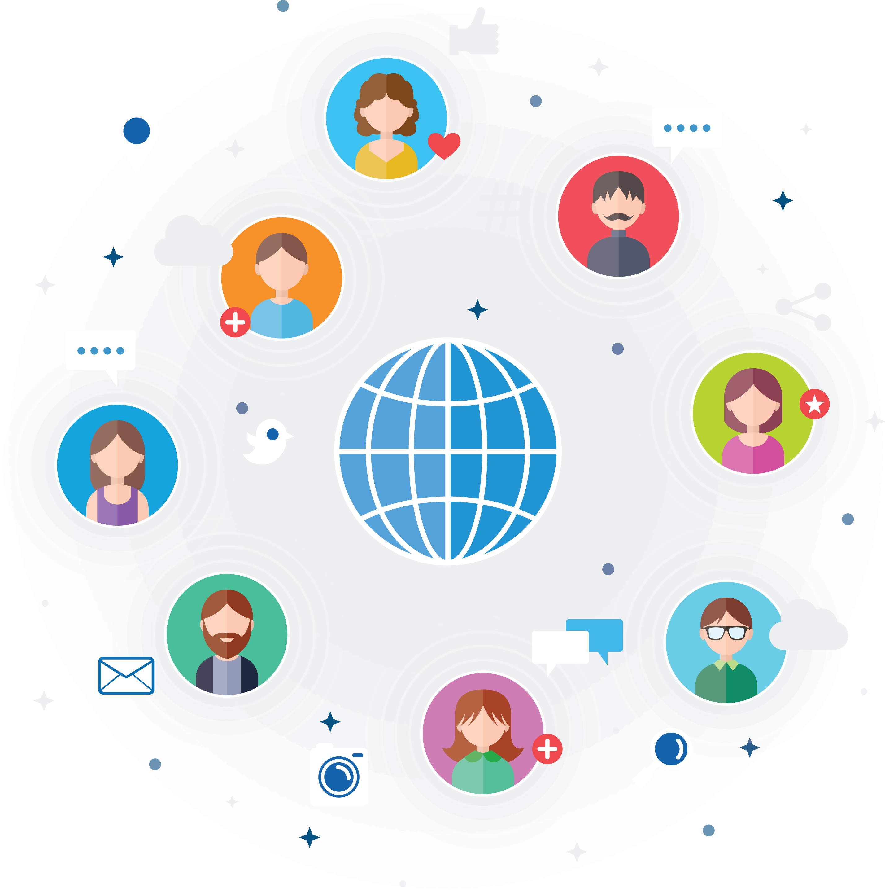 social media marketing social media optimization global village social networks