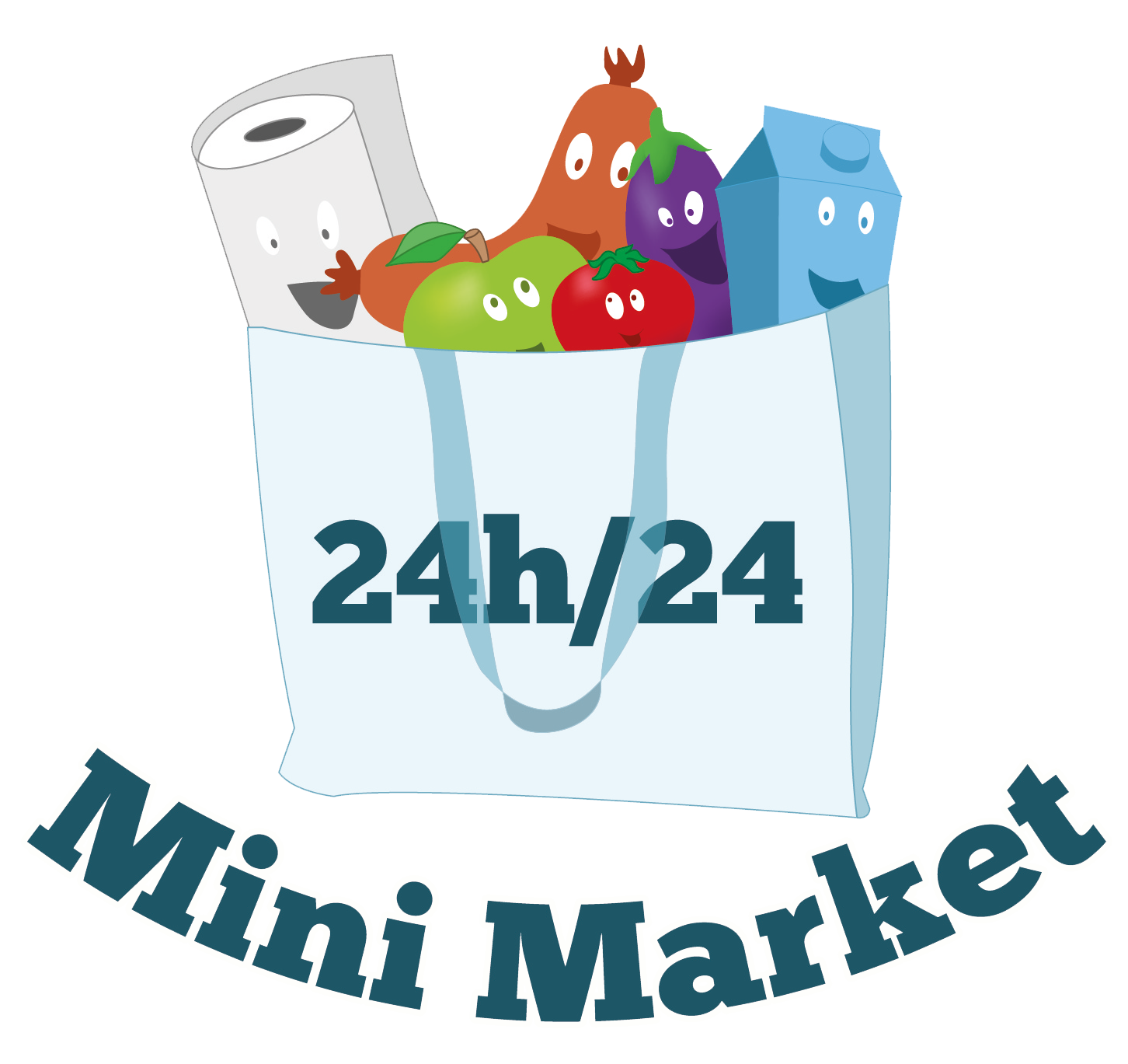 superette logo mini market