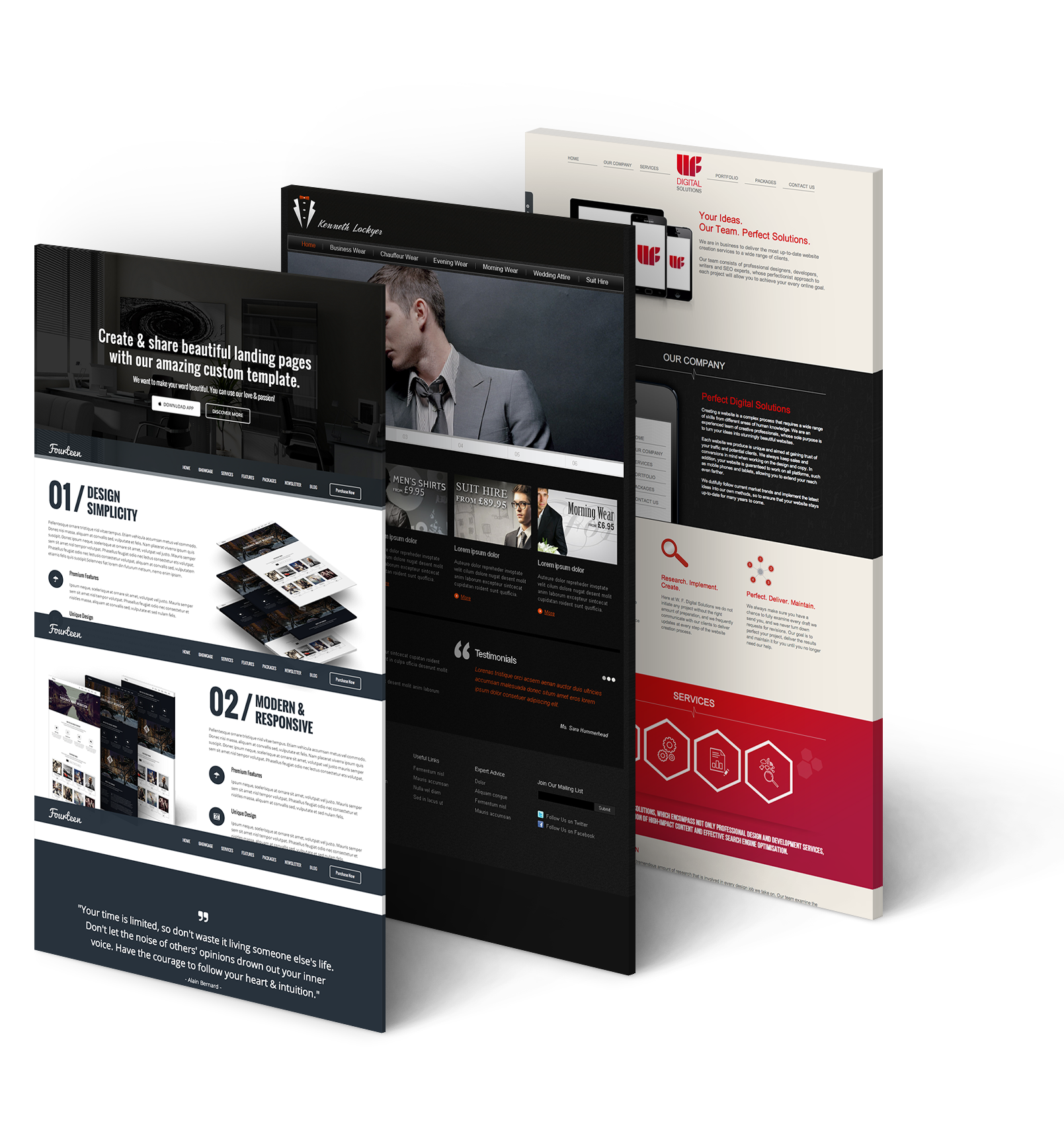 web design it s everything marketing search engine optimization website mock up