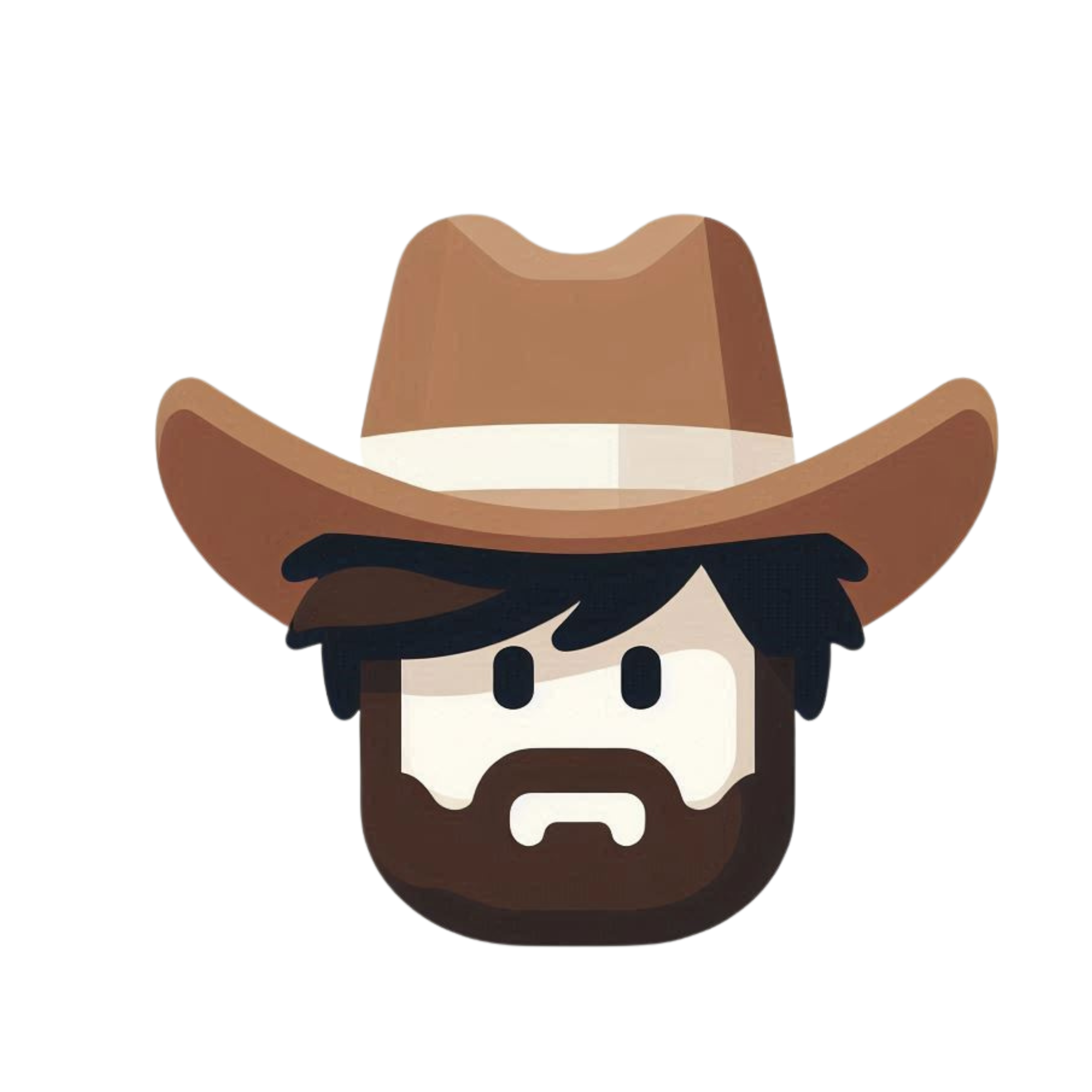 a character with a cowboy hat and a