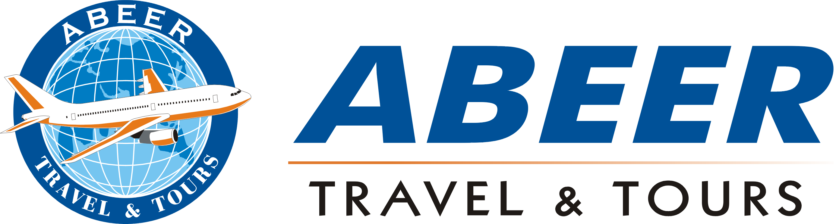 abeer travel tours logo brand trademark product design mashallah
