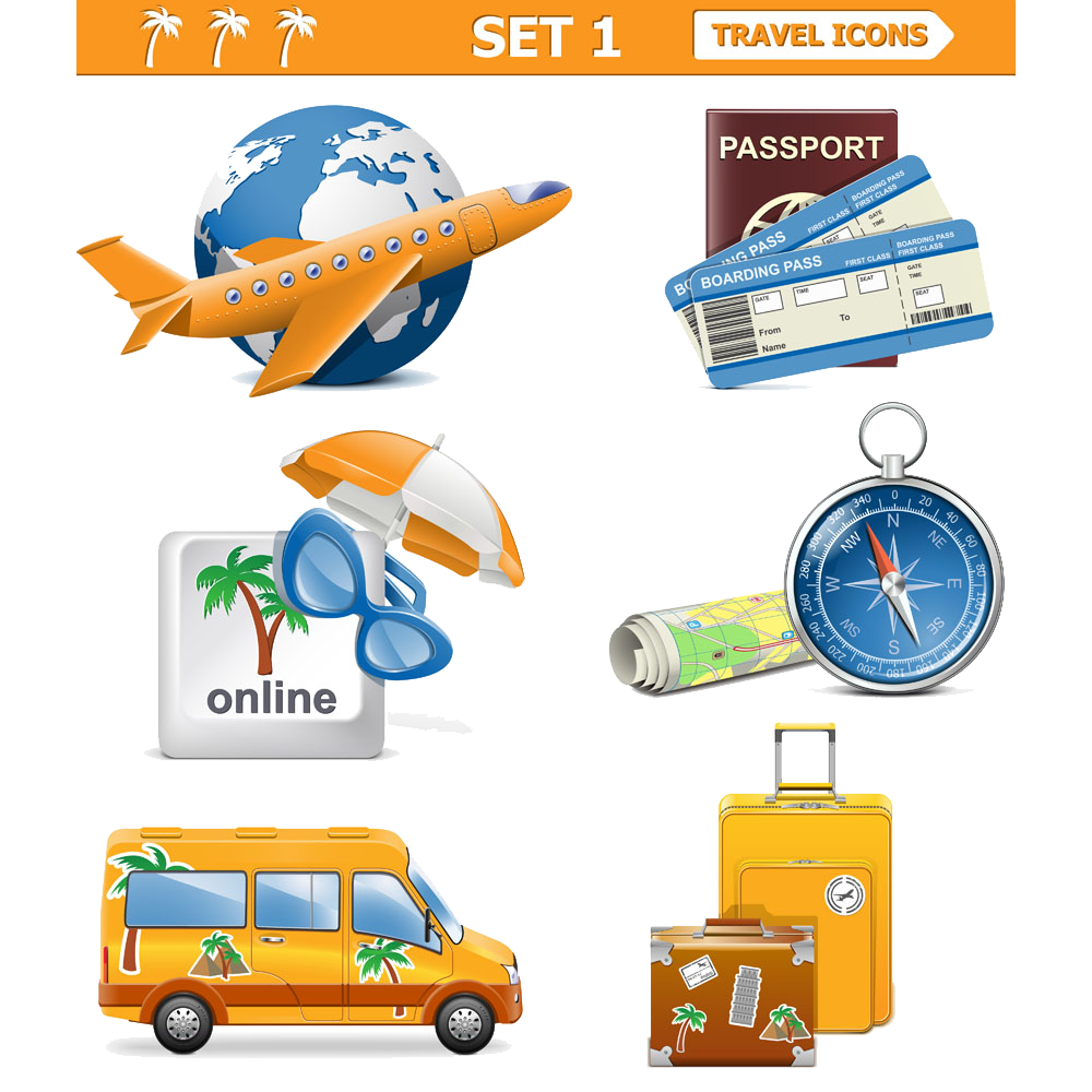 air travel euclidean vector clip art creative travel