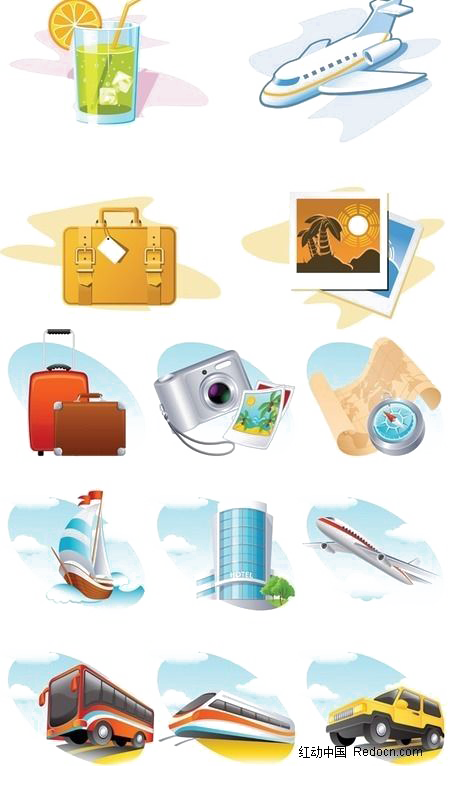 air travel icon travel