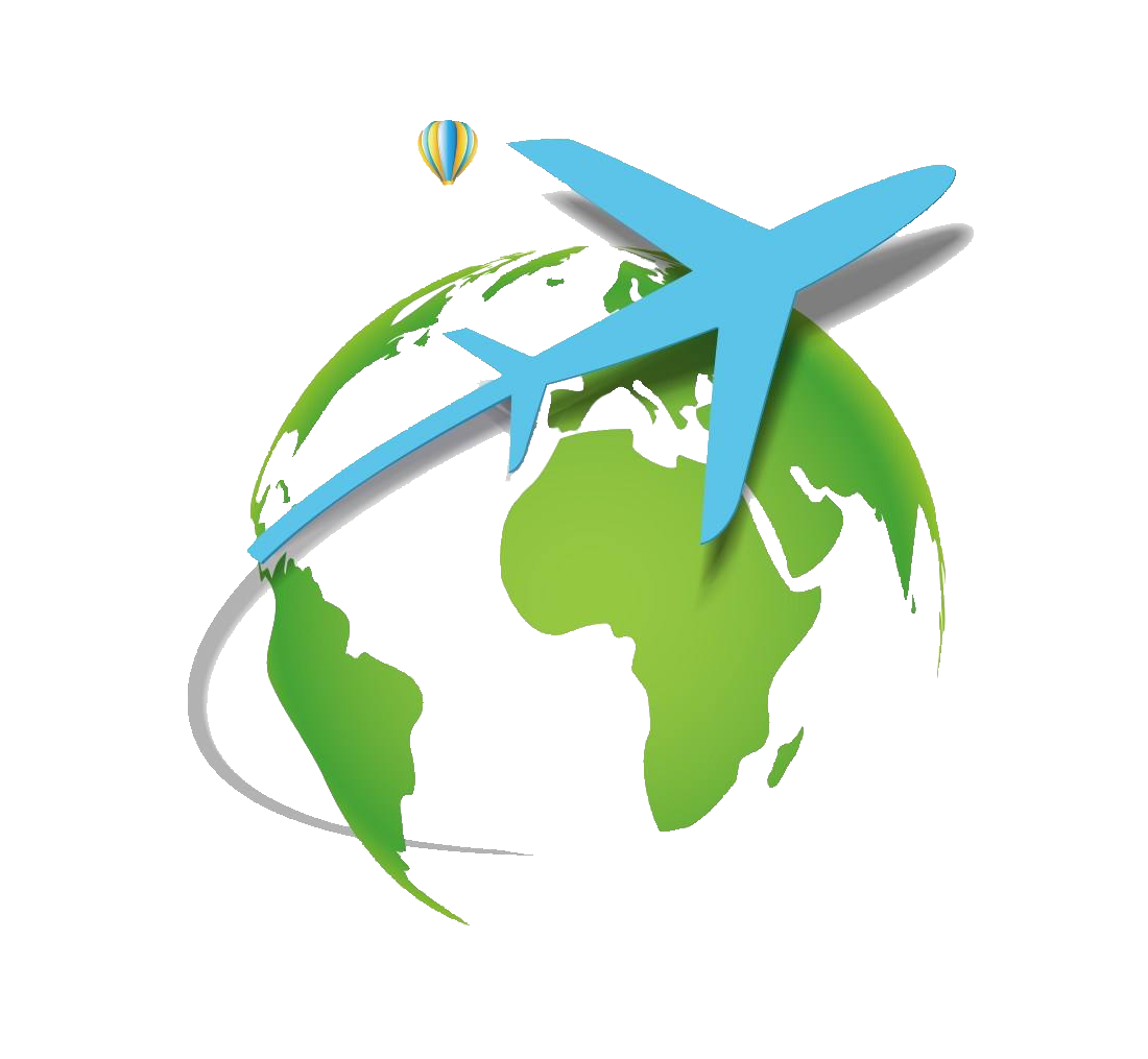 air travel infographic chart earth and airplane