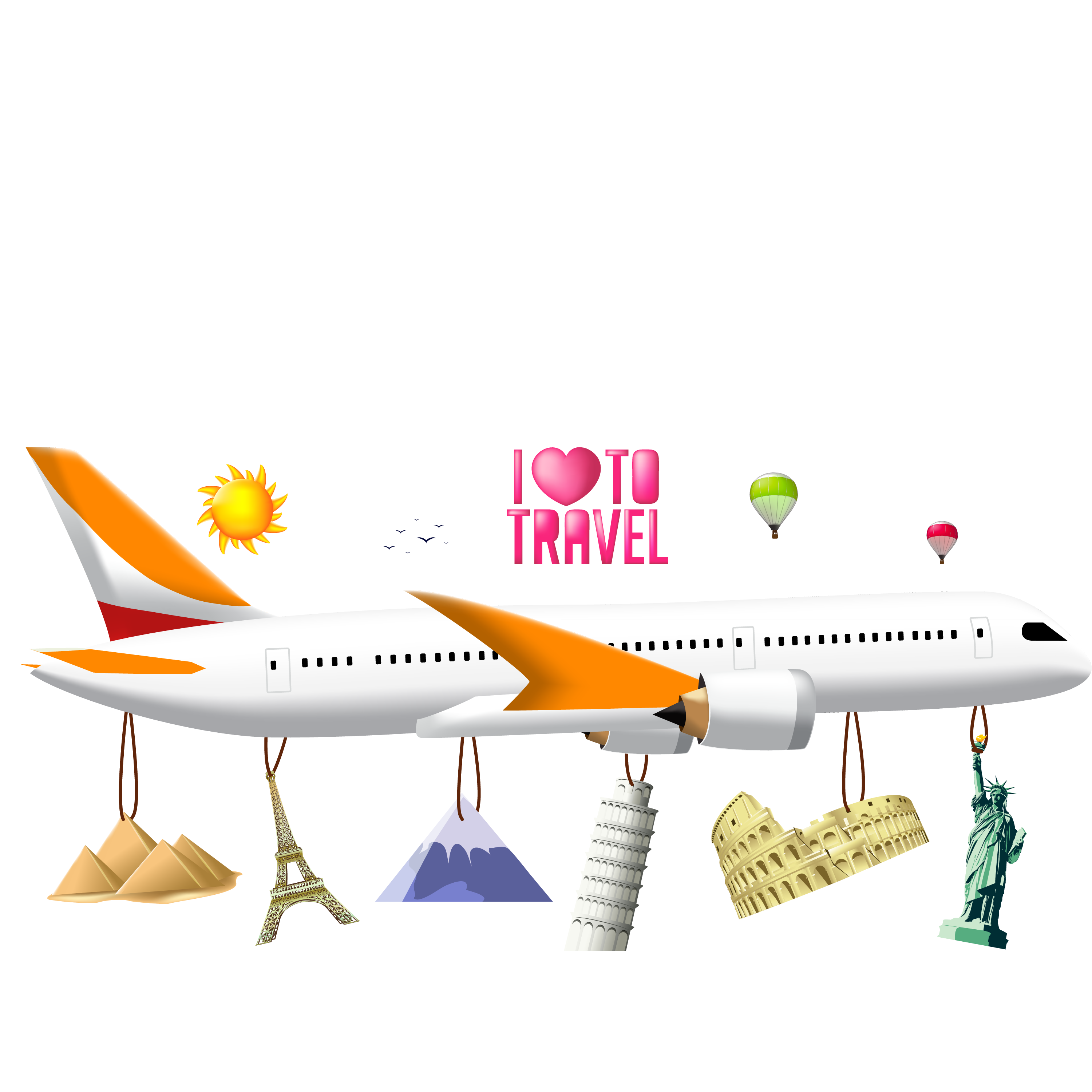 airplane air travel aircraft travel themes