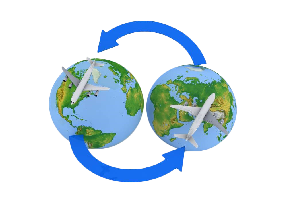 airplane air travel flight royalty free blue earth air