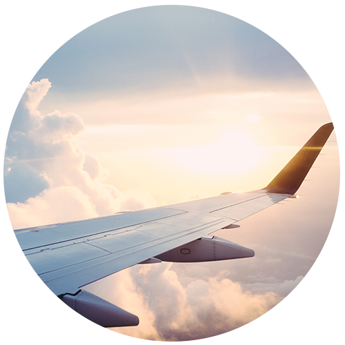 airplane flight airline aviation travel airplane