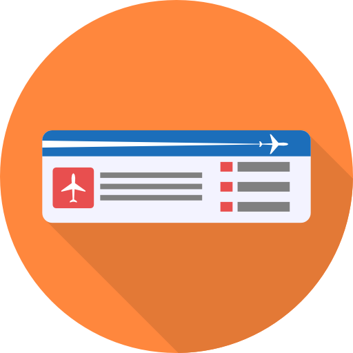 airplane flight airline ticket ticket travel