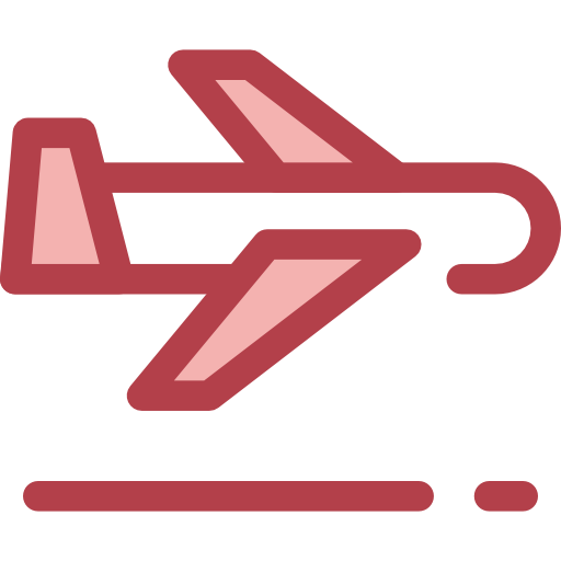airplane flight transport computer icons travel airport