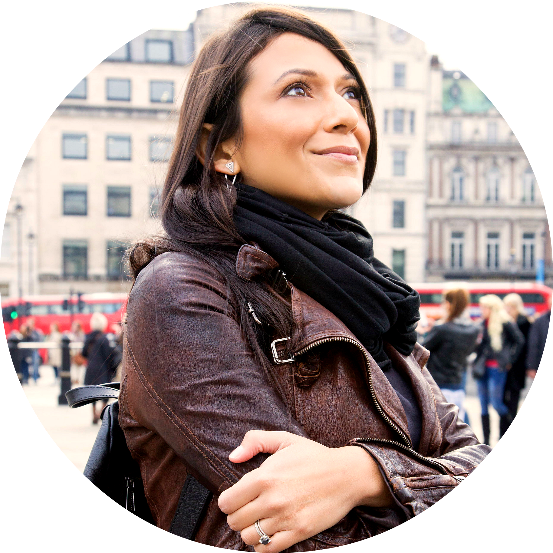 alexandra jimenez female travel fashion scarf girl travel