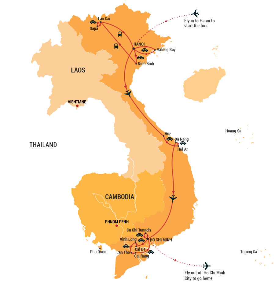 amo travel map vietnam war ho chi minh city hue map