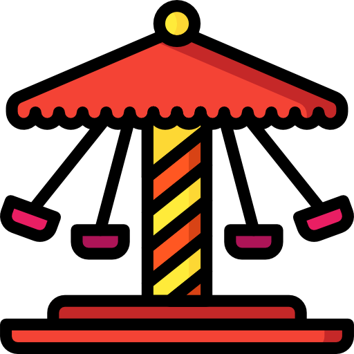 amusement park computer icons traveling carnival clip art park